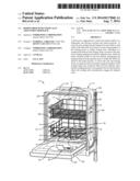 DISHWASHER WITH VERTICALLY ADJUSTABLE DISH RACK diagram and image