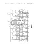 DISHWASHER WITH VERTICALLY ADJUSTABLE DISH RACK diagram and image