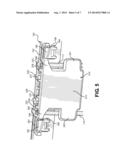 DISHWASHER WITH VERTICALLY ADJUSTABLE DISH RACK diagram and image