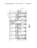 DISHWASHER WITH VERTICALLY ADJUSTABLE DISH RACK diagram and image