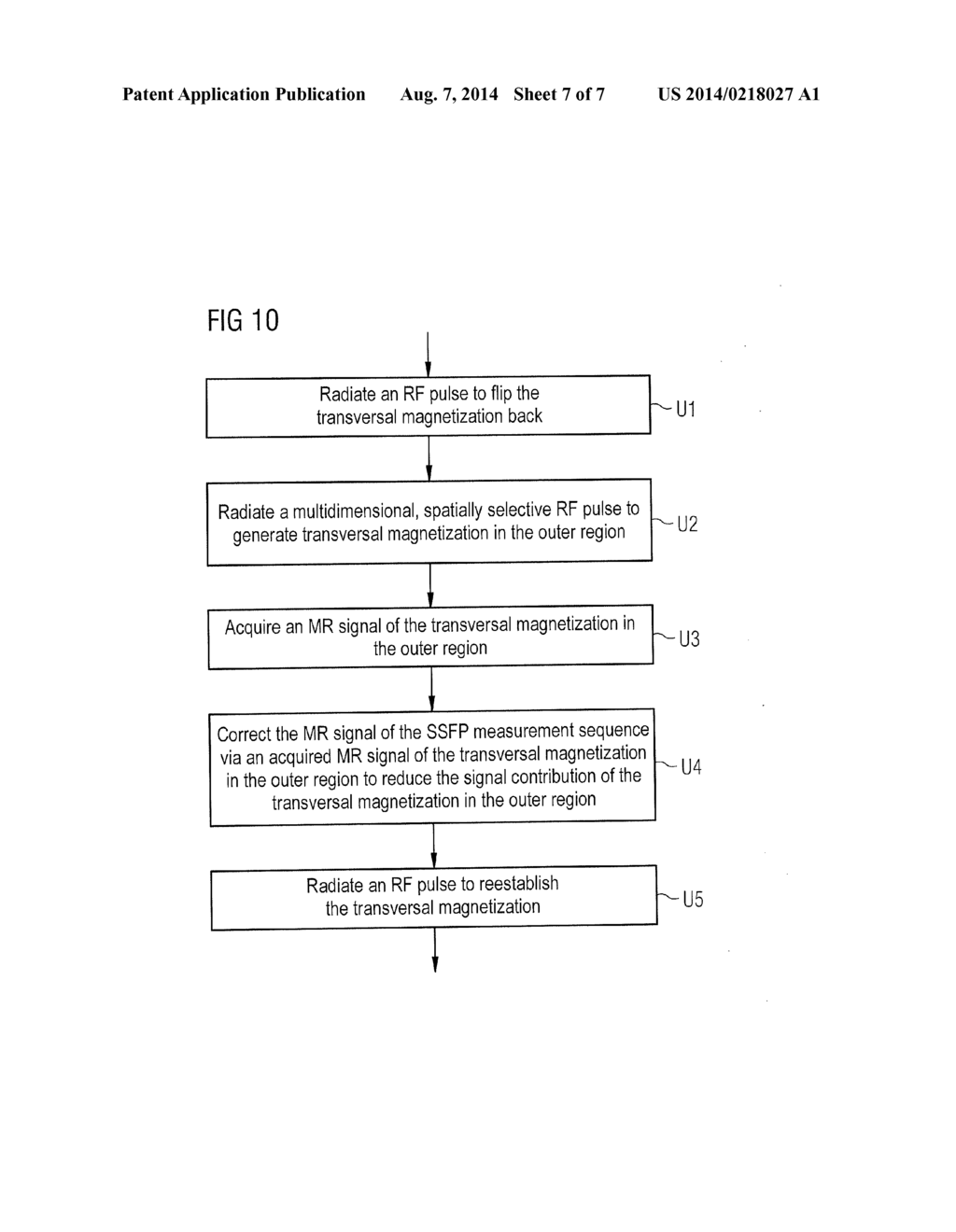 METHOD FOR MAGNETIC RESONANCE IMAGING, AND MAGNETIC RESONANCE SYSTEM - diagram, schematic, and image 08