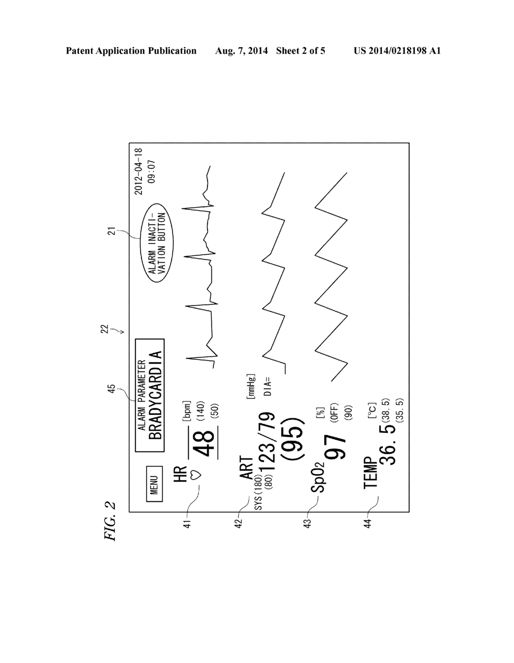 PHYSIOLOGICAL MONITORING APPARATUS - diagram, schematic, and image 03