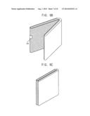 MOBILE DEVICE INCLUDING A FLEXIBLE DISPLAY DEVICE AND METHOD OF OPERATING     THE SAME diagram and image