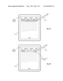 STYLUS SENSITIVE DEVICE WITH HOVER OVER STYLUS GESTURE FUNCTIONALITY diagram and image