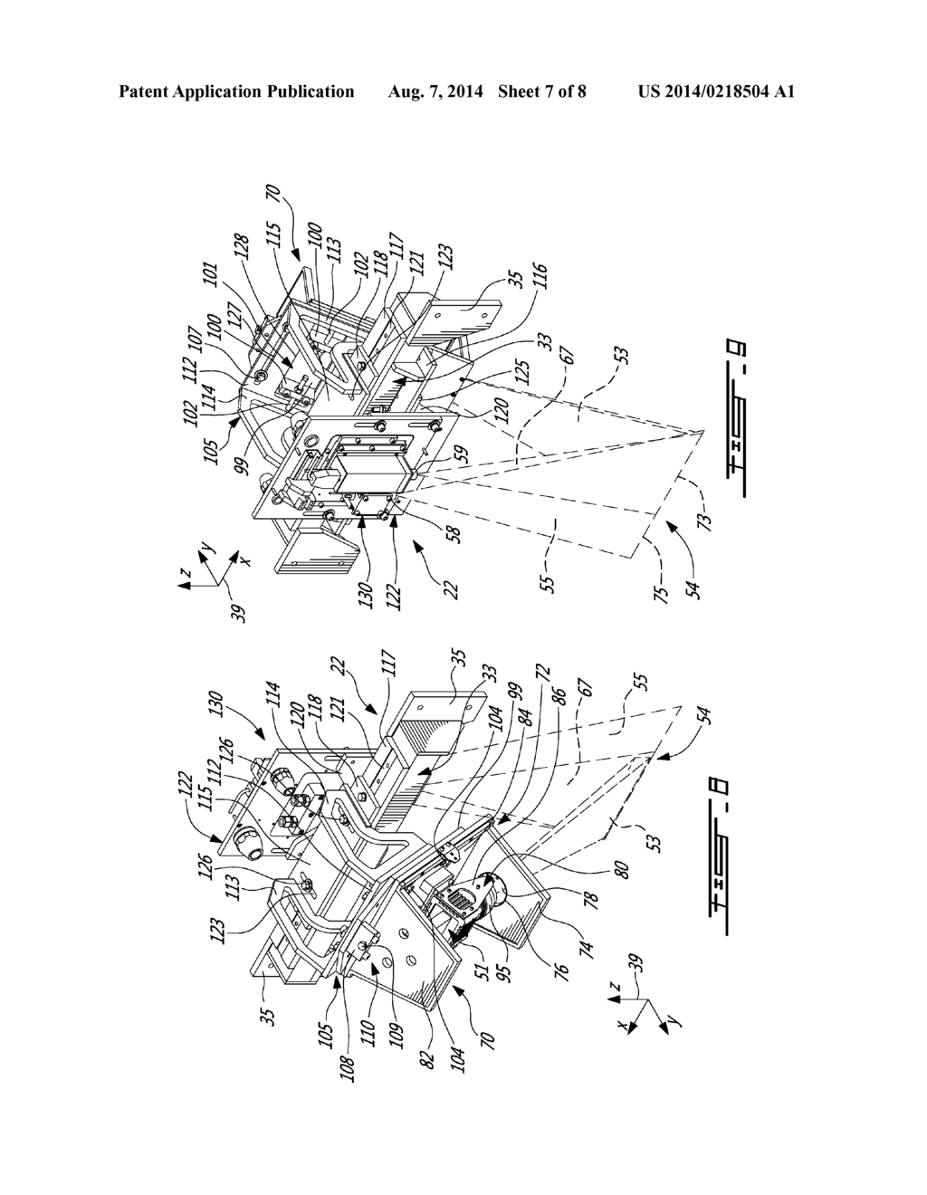 APPARATUS AND METHOD FOR SCANNING A SURFACE OF AN ARTICLE - diagram, schematic, and image 08