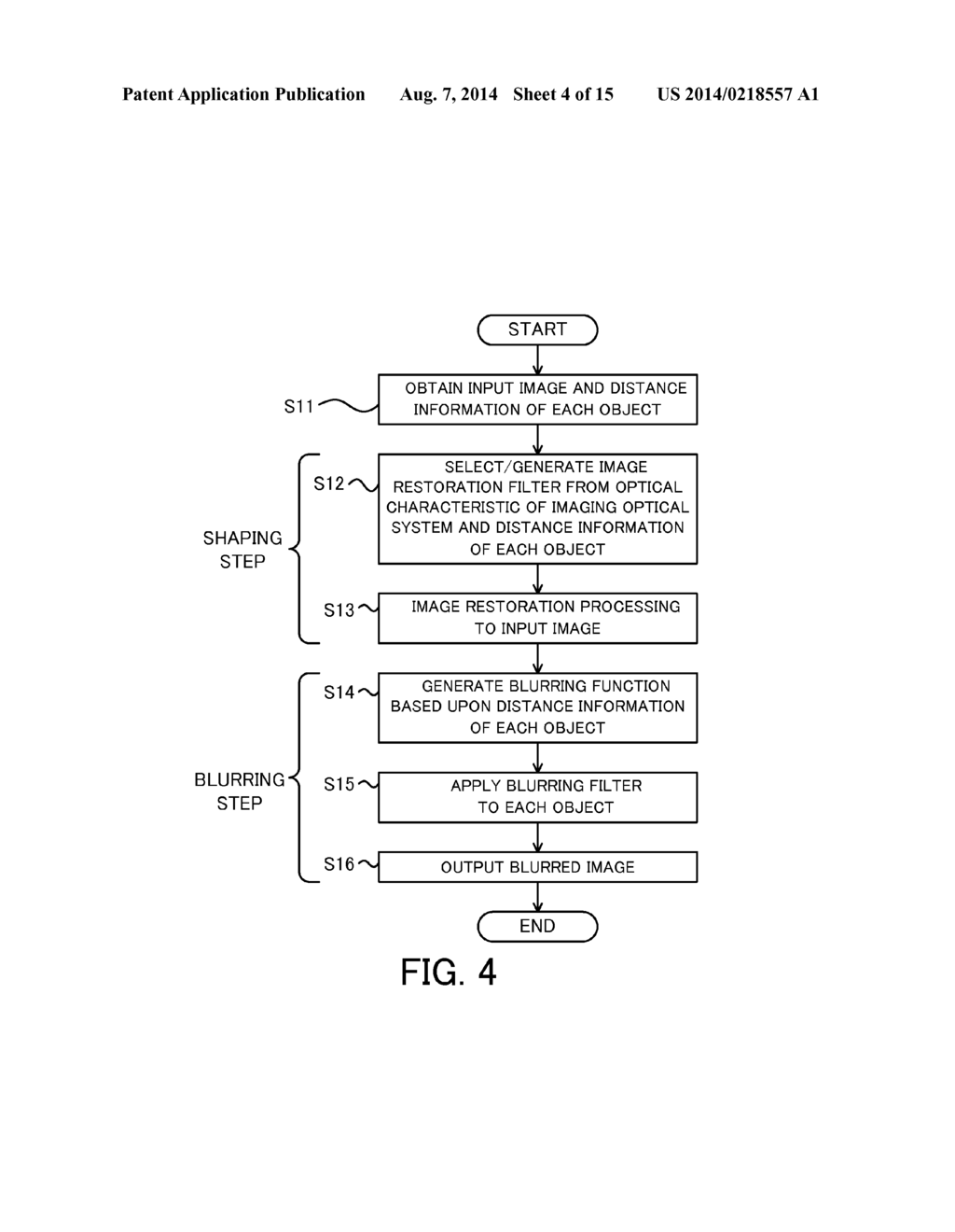 IMAGE PROCESSING METHOD, IMAGE PROCESSING APPARATUS, NON-TRANSITORY     COMPUTER-READABLE MEDIUM, AND IMAGE-PICKUP APPARATUS - diagram, schematic, and image 05