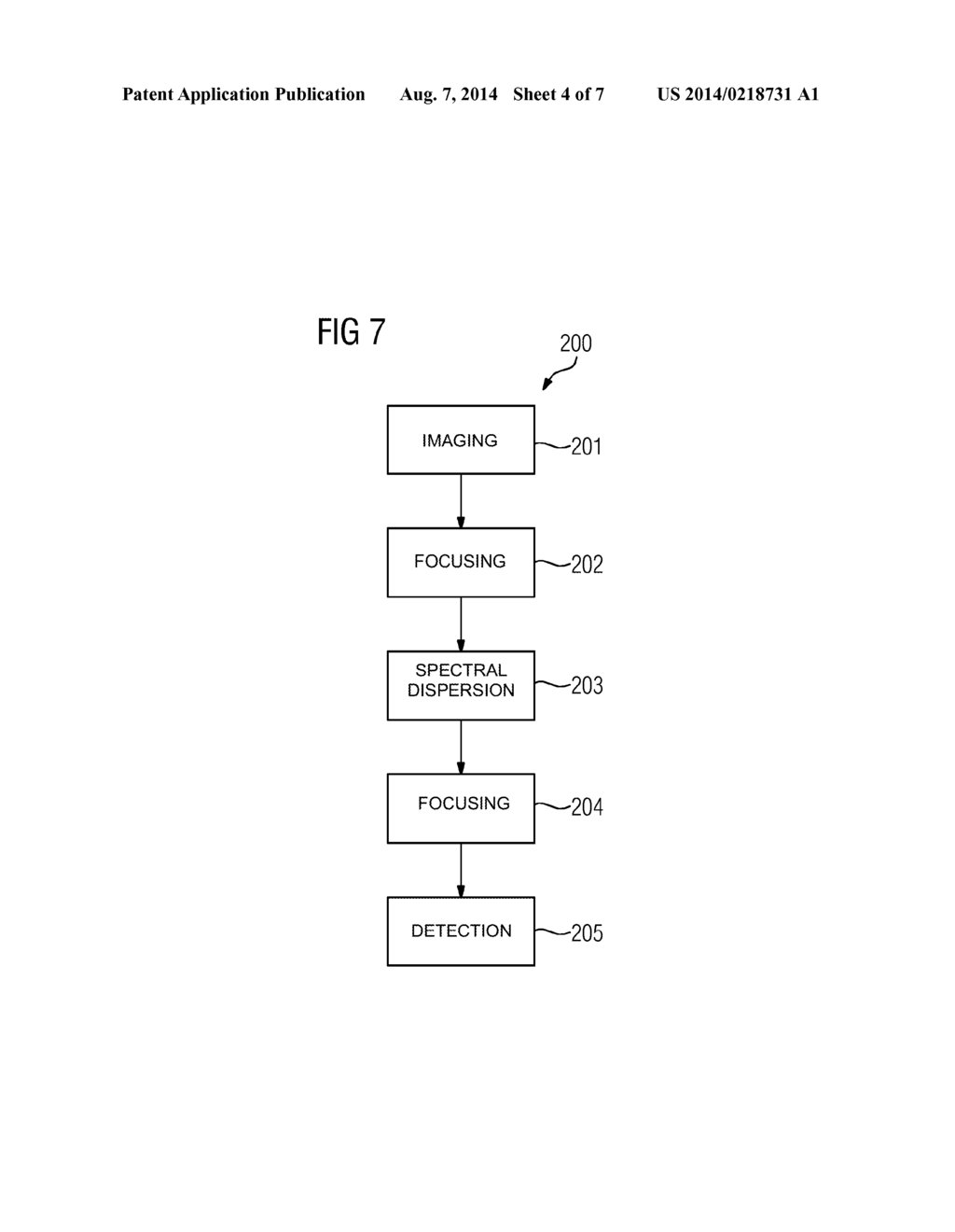 CONFOCAL SPECTROMETER AND METHOD FOR IMAGING IN CONFOCAL SPECTROMETER - diagram, schematic, and image 05