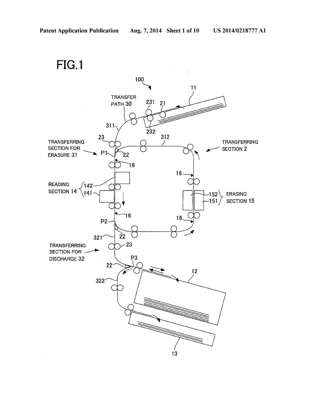 DECOLORIZING DEVICE, SHEET DECOLORIZING METHOD, AND RECORDING MEDIUM FOR     RECORDING DECOLORIZING PROCESS PROGRAM - diagram, schematic, and image 02