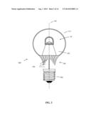 WIDE EMISSION ANGLE LED PACKAGE WITH REMOTE PHOSPHOR COMPONENT diagram and image