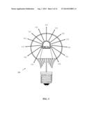 WIDE EMISSION ANGLE LED PACKAGE WITH REMOTE PHOSPHOR COMPONENT diagram and image