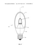 WIDE EMISSION ANGLE LED PACKAGE WITH REMOTE PHOSPHOR COMPONENT diagram and image