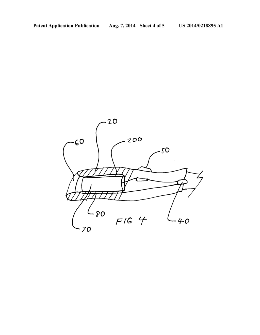 KNIFE WITH ILLUMINATION AND FLOATING MEANS - diagram, schematic, and image 05