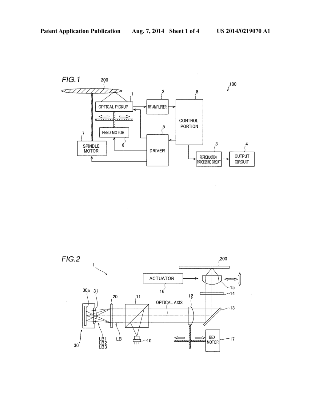 Optical Pickup and Optical Disk Unit - diagram, schematic, and image 02