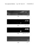 METHOD FOR DETERMINING MARKINGS IN RELIEF ON THE OUTER SURFACE OF THE     SIDEWALL OF A TYRE diagram and image