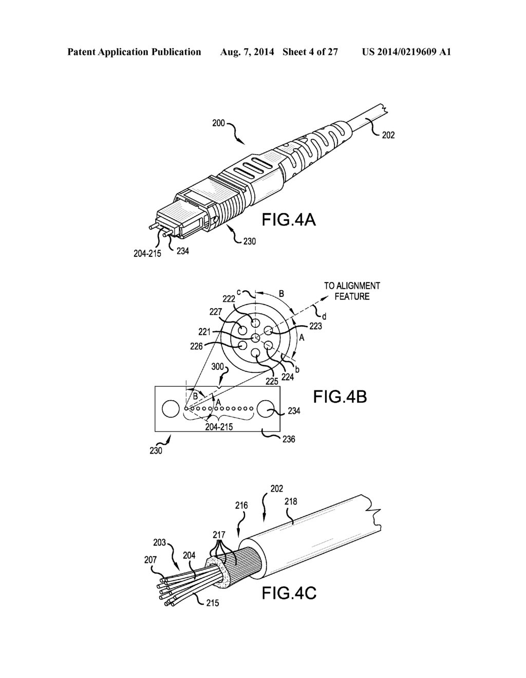 METHODS OF CONNECTORIZING MULTI-CORE FIBER OPTIC CABLES AND RELATED     APPARATUS - diagram, schematic, and image 05