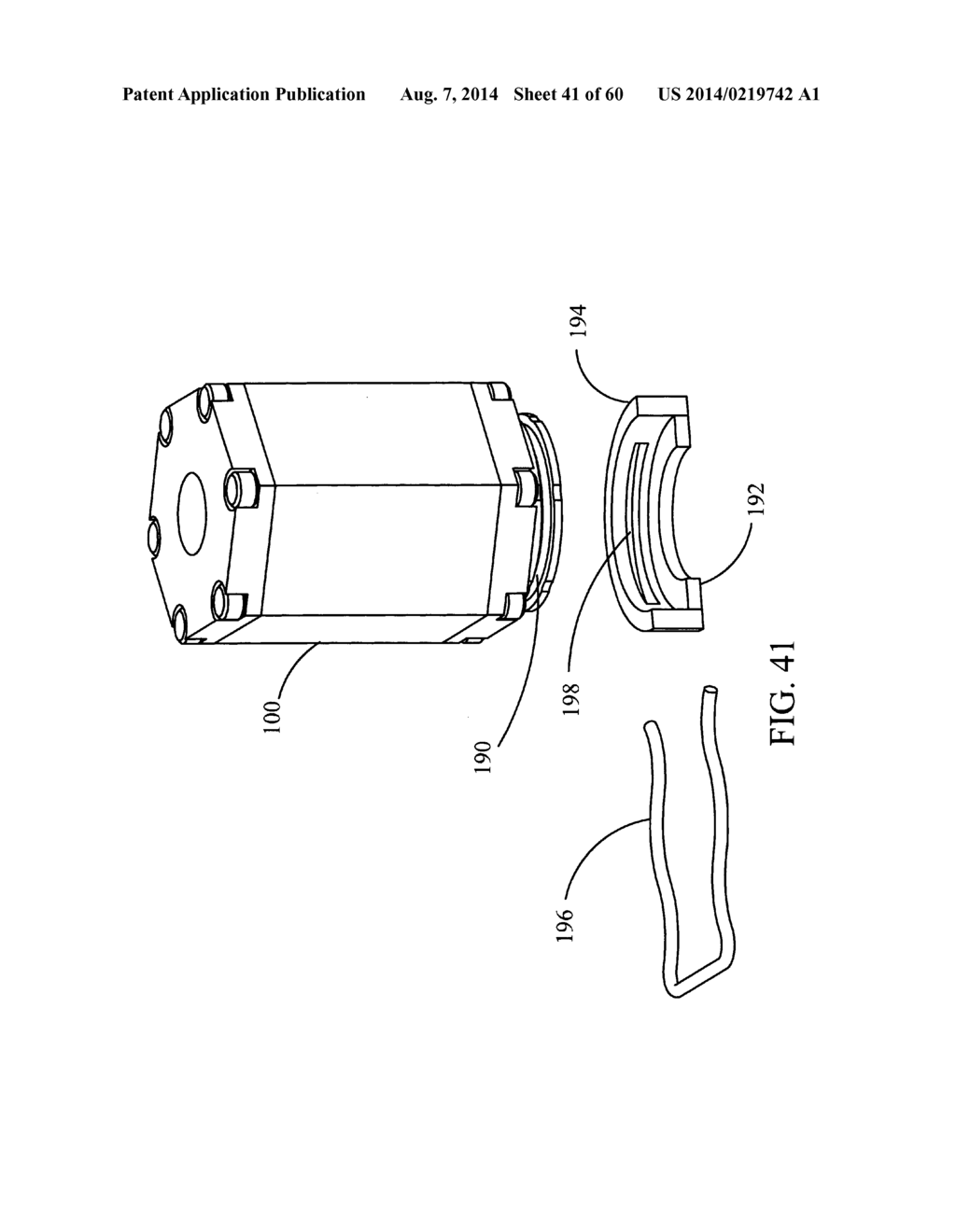 Components and uses for robust thread clamping device - diagram, schematic, and image 42