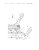 REACH ASSEMBLY WITH OFFSET PIVOT POINTS FOR A MATERIALS HANDLING VEHICLE diagram and image