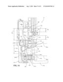 REACH ASSEMBLY WITH OFFSET PIVOT POINTS FOR A MATERIALS HANDLING VEHICLE diagram and image