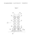 Arrangement for extracting energy from flowing liquid diagram and image