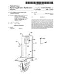 GAS TURBINE ENGINE SERPENTINE COOLING PASSAGE diagram and image