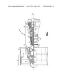 GAS TURBINE ENGINE SERPENTINE COOLING PASSAGE diagram and image