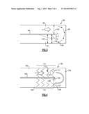 GAS TURBINE ENGINE SERPENTINE COOLING PASSAGE diagram and image