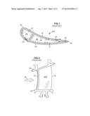 Turbine Component Cooling Channel Mesh with Intersection Chambers diagram and image