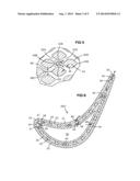 Turbine Component Cooling Channel Mesh with Intersection Chambers diagram and image