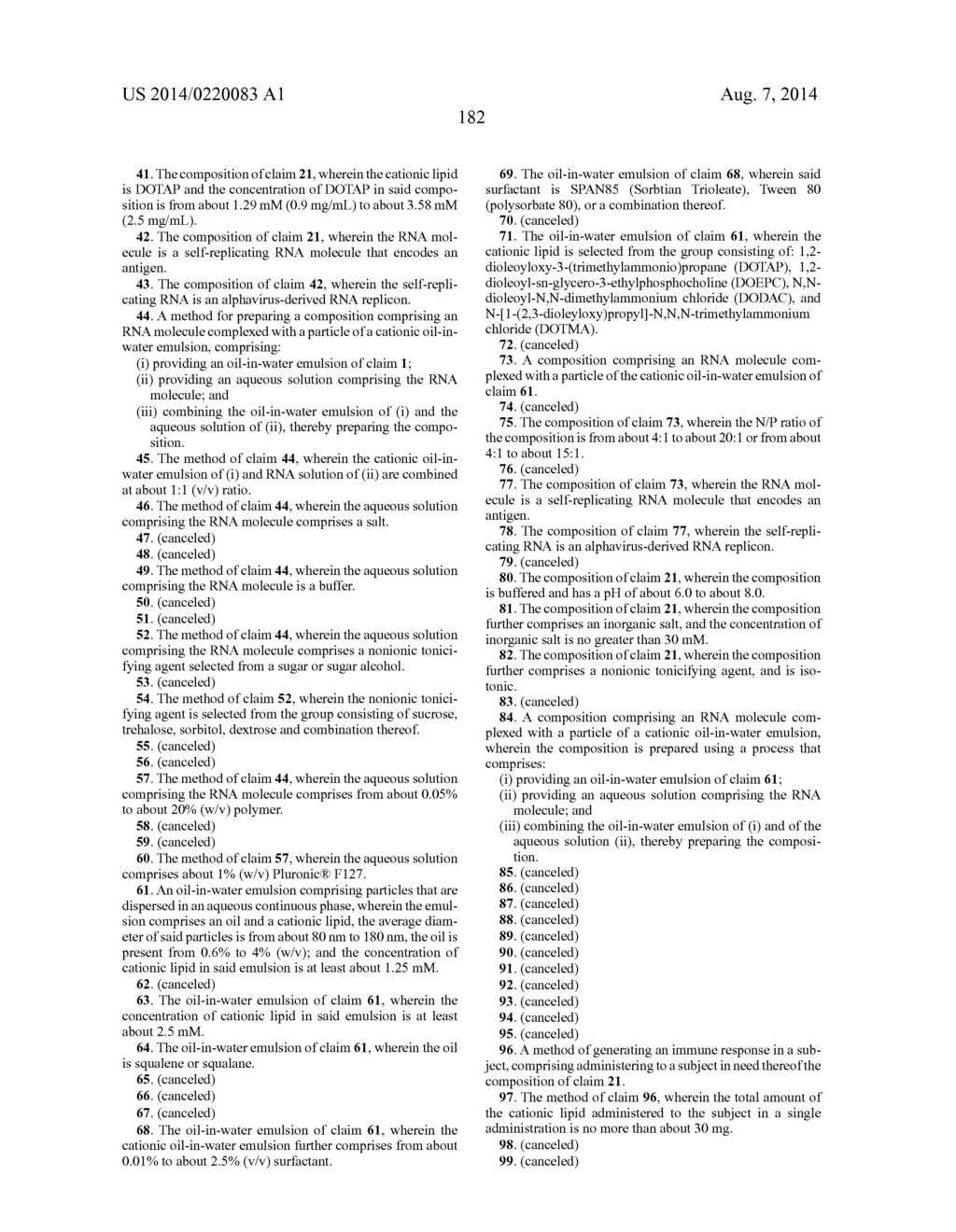 CATIONIC OIL-IN-WATER EMULSIONS - diagram, schematic, and image 187