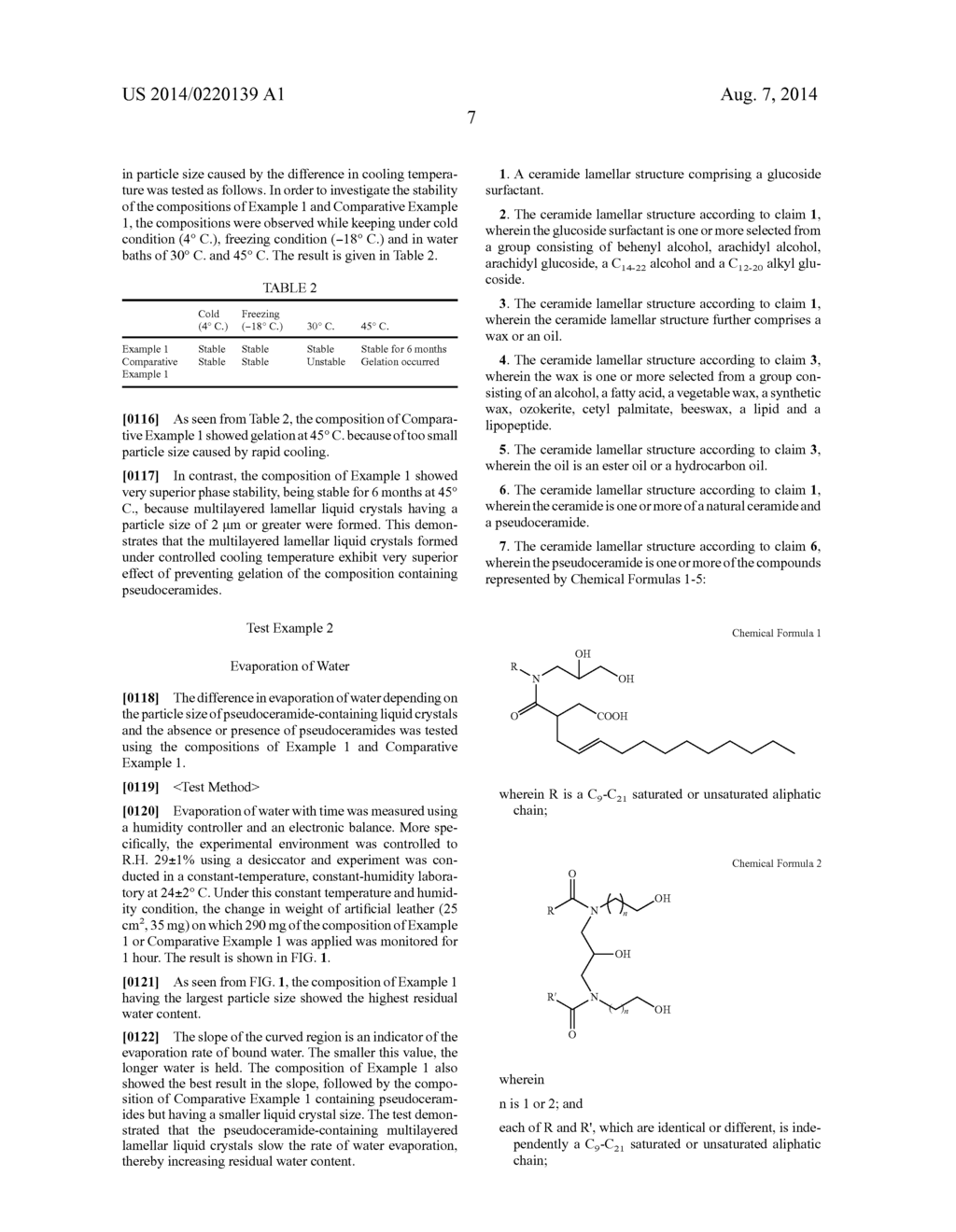 SKIN COMPOSITION FOR EXTERNAL USE CONTAINING CERAMIDES - diagram, schematic, and image 10