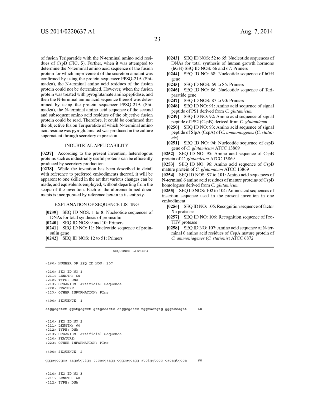 Method for Secretory Production of Protein - diagram, schematic, and image 29