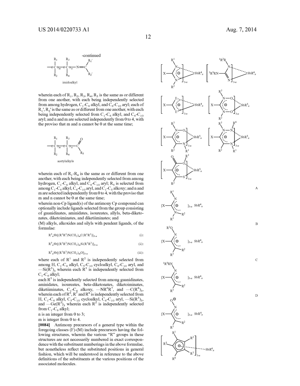 ANTIMONY AND GERMANIUM COMPLEXES USEFUL FOR CVD/ALD OF METAL THIN FILMS - diagram, schematic, and image 18