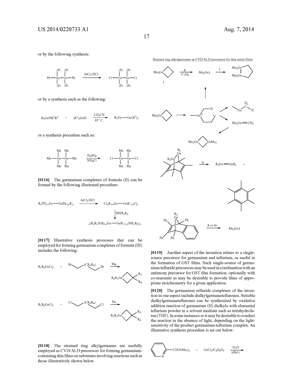 ANTIMONY AND GERMANIUM COMPLEXES USEFUL FOR CVD/ALD OF METAL THIN FILMS - diagram, schematic, and image 23