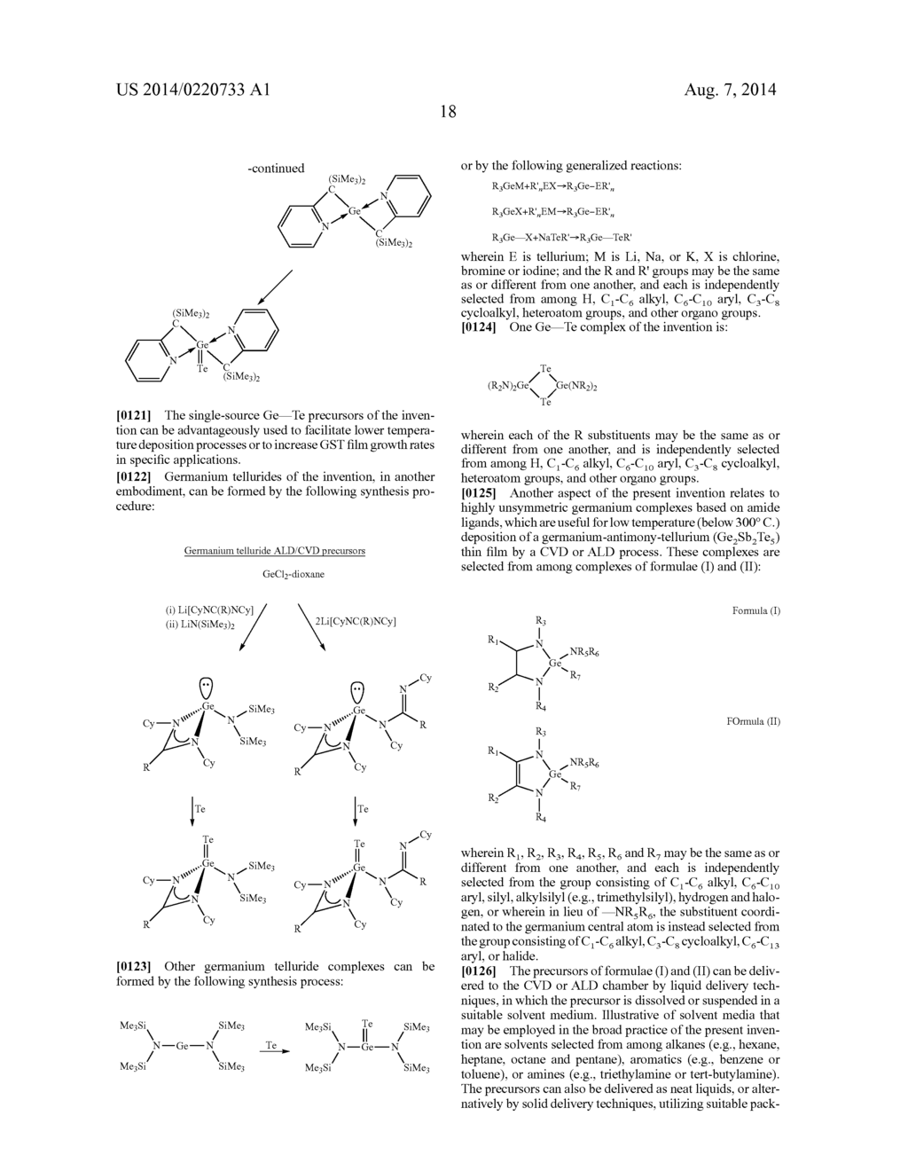ANTIMONY AND GERMANIUM COMPLEXES USEFUL FOR CVD/ALD OF METAL THIN FILMS - diagram, schematic, and image 24