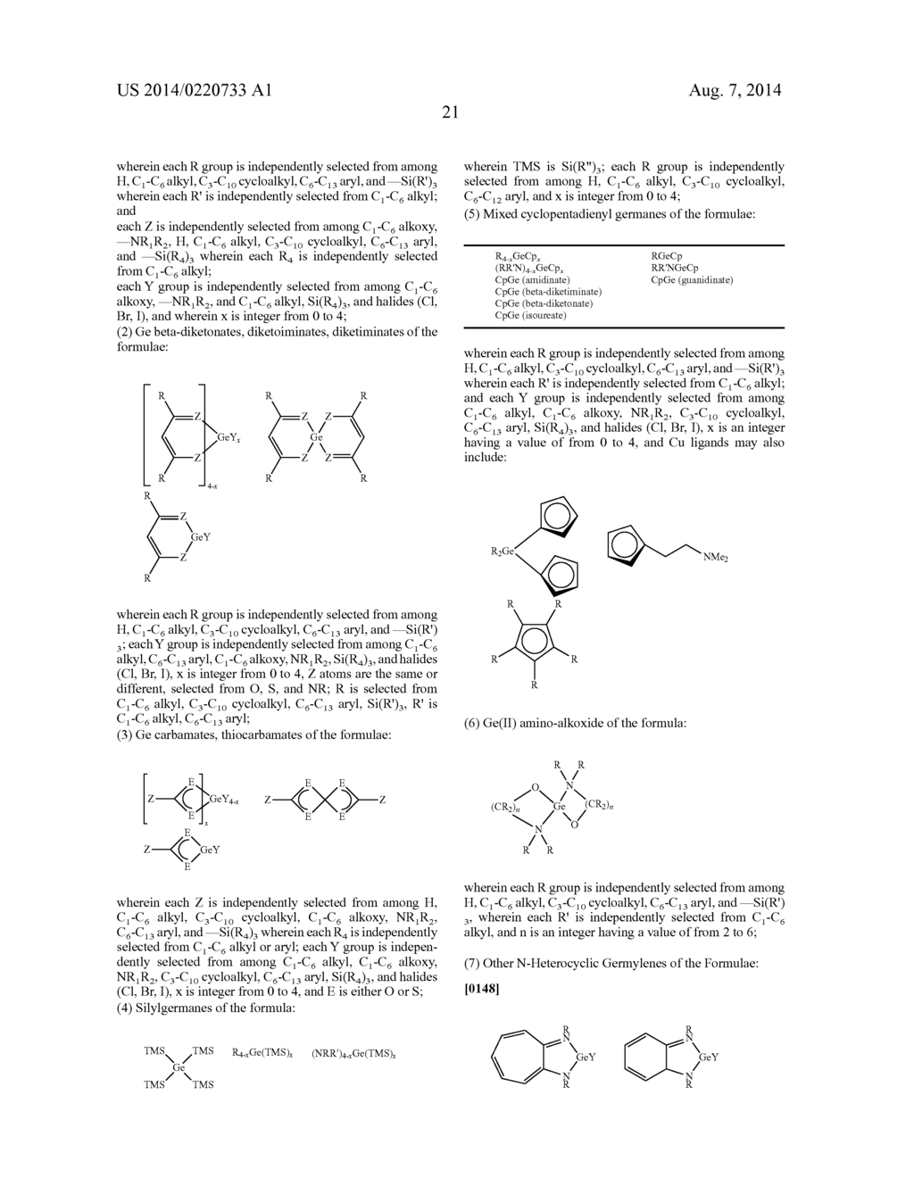ANTIMONY AND GERMANIUM COMPLEXES USEFUL FOR CVD/ALD OF METAL THIN FILMS - diagram, schematic, and image 27