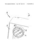 FLOOR PAN FOR CONNECTING A ROOF-MOUNTED COOLING DEVICE TO THE ROOF OF A     SWITCHGEAR CABINET diagram and image