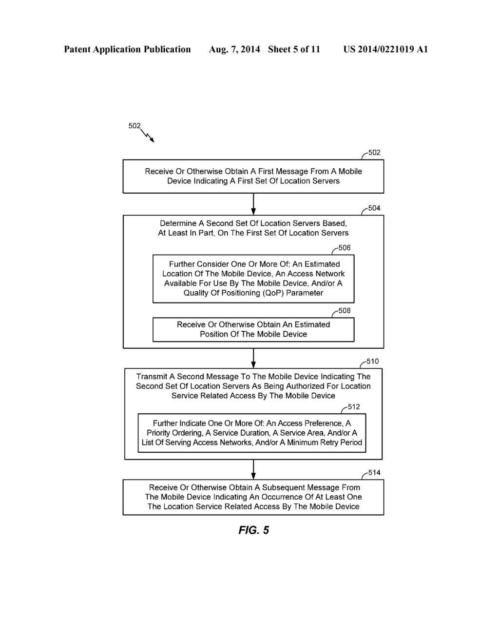 METHODS AND APPARATUS FOR IDENTIFYING AND AUTHORIZING LOCATION SERVERS AND     LOCATION SERVICES - diagram, schematic, and image 06