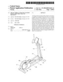 Oblong Orbital Exercising Machine Having Adjustable Trace of Movement diagram and image