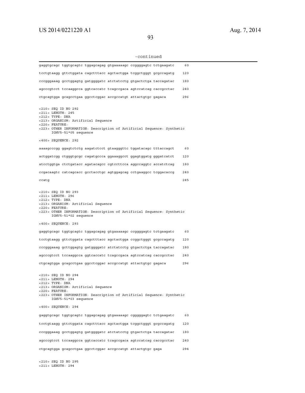 METHOD OF MEASURING ADAPTIVE IMMUNITY - diagram, schematic, and image 94