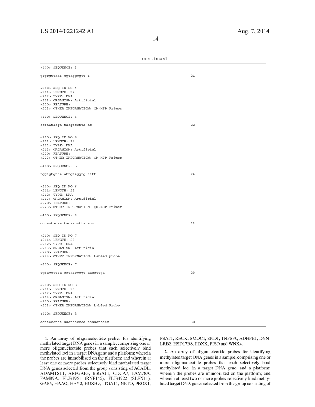 GENOME-WIDE METHYLATION ANALYSIS AND USE TO IDENTIFY GENES SPECIFIC TO     BREAST CANCER HORMONE RECEPTOR STATUS AND RISK OF RECURRANCE - diagram, schematic, and image 26