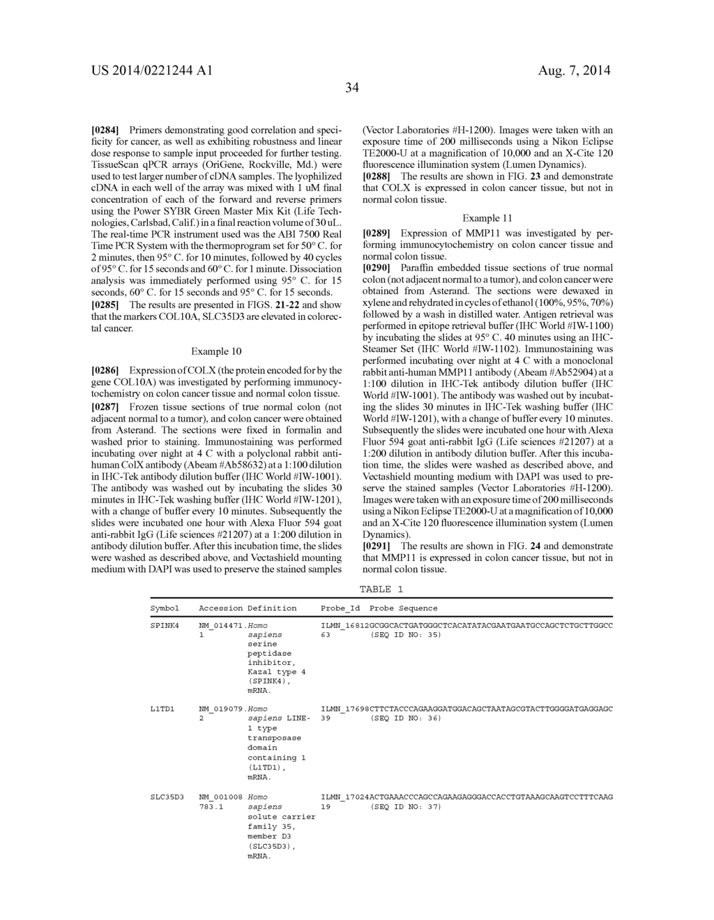 Methods and Compositions for the Treatment and Diagnosis of Colorectal     Cancer - diagram, schematic, and image 59