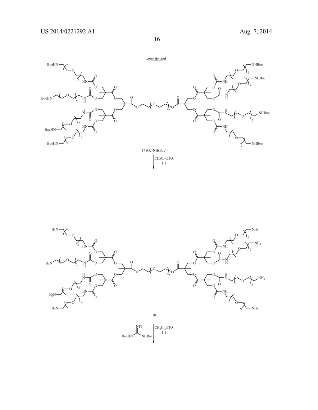 POLYIONIC DENDRIMER AND HYDROGEL COMPRISING SAME - diagram, schematic, and image 23