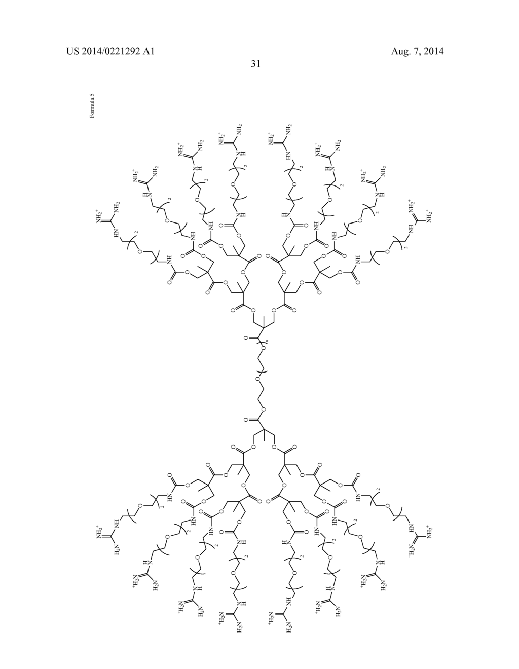 POLYIONIC DENDRIMER AND HYDROGEL COMPRISING SAME - diagram, schematic, and image 38