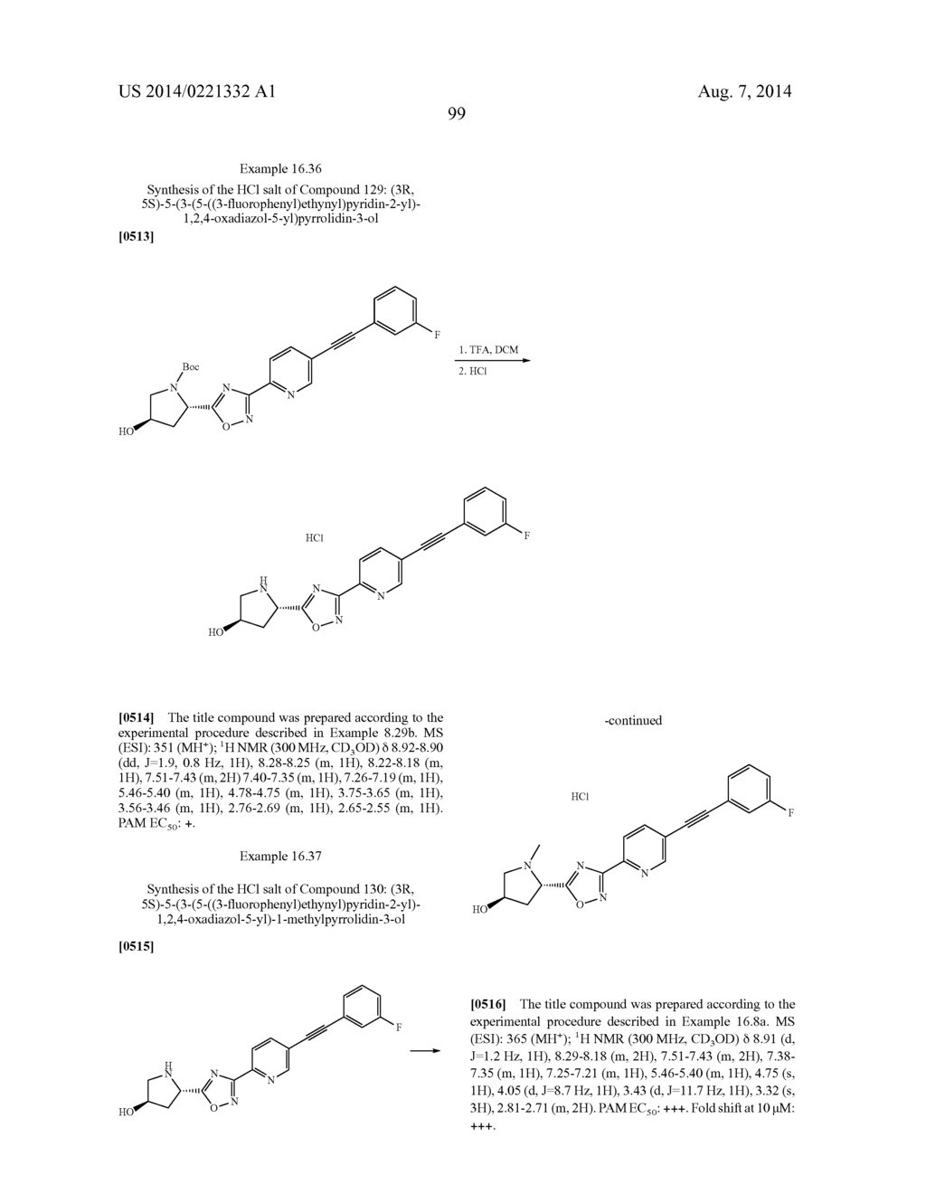 METABOTROPHIC GLUTAMATE RECEPTOR 5 MODULATORS AND METHODS OF USE THEREOF - diagram, schematic, and image 100