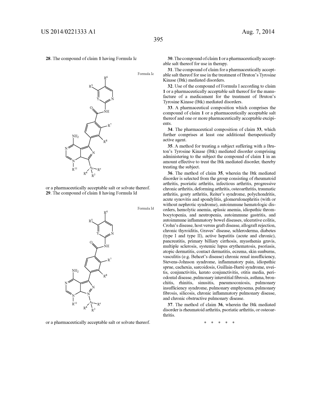 BTK INHIBITORS - diagram, schematic, and image 396