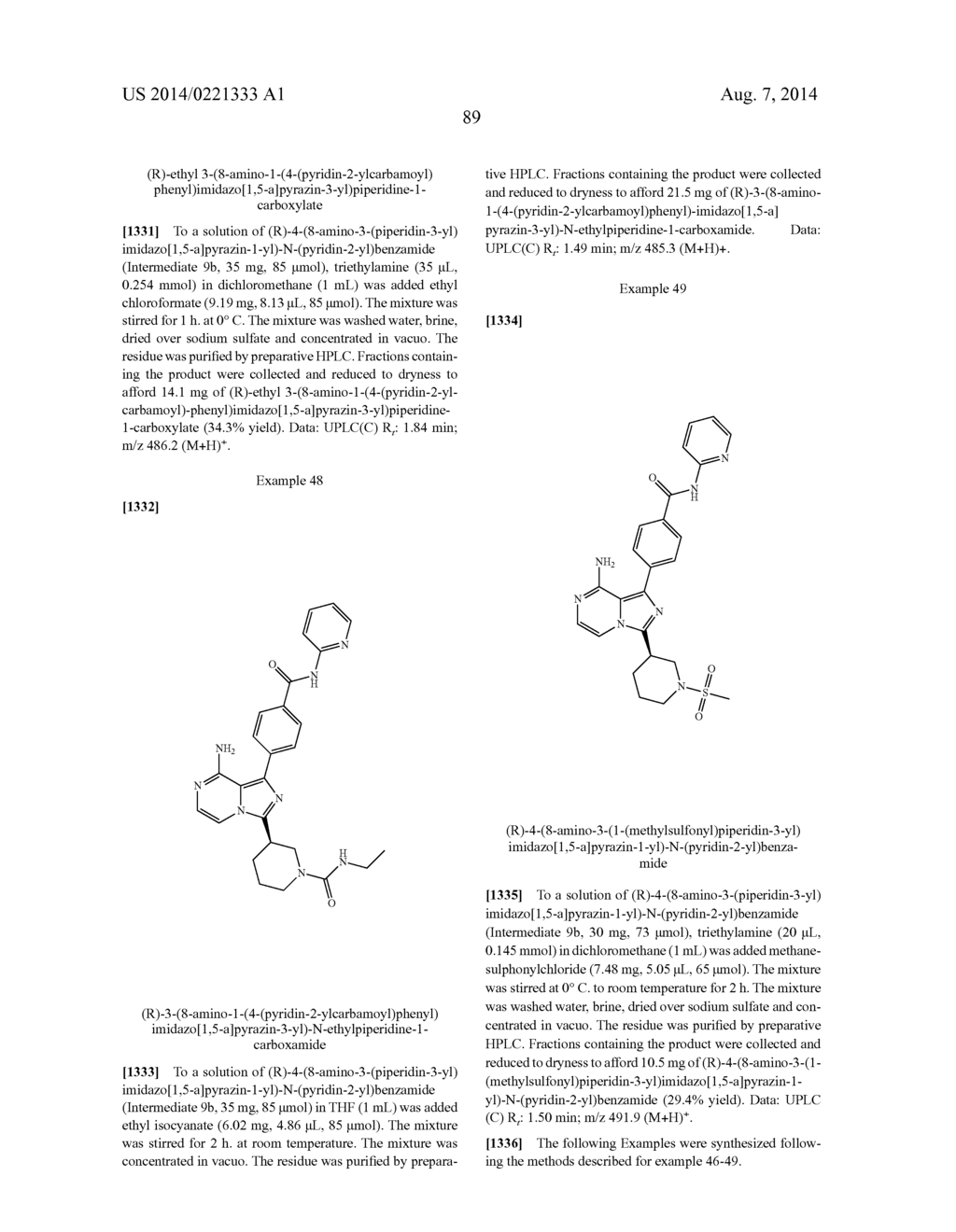 BTK INHIBITORS - diagram, schematic, and image 90