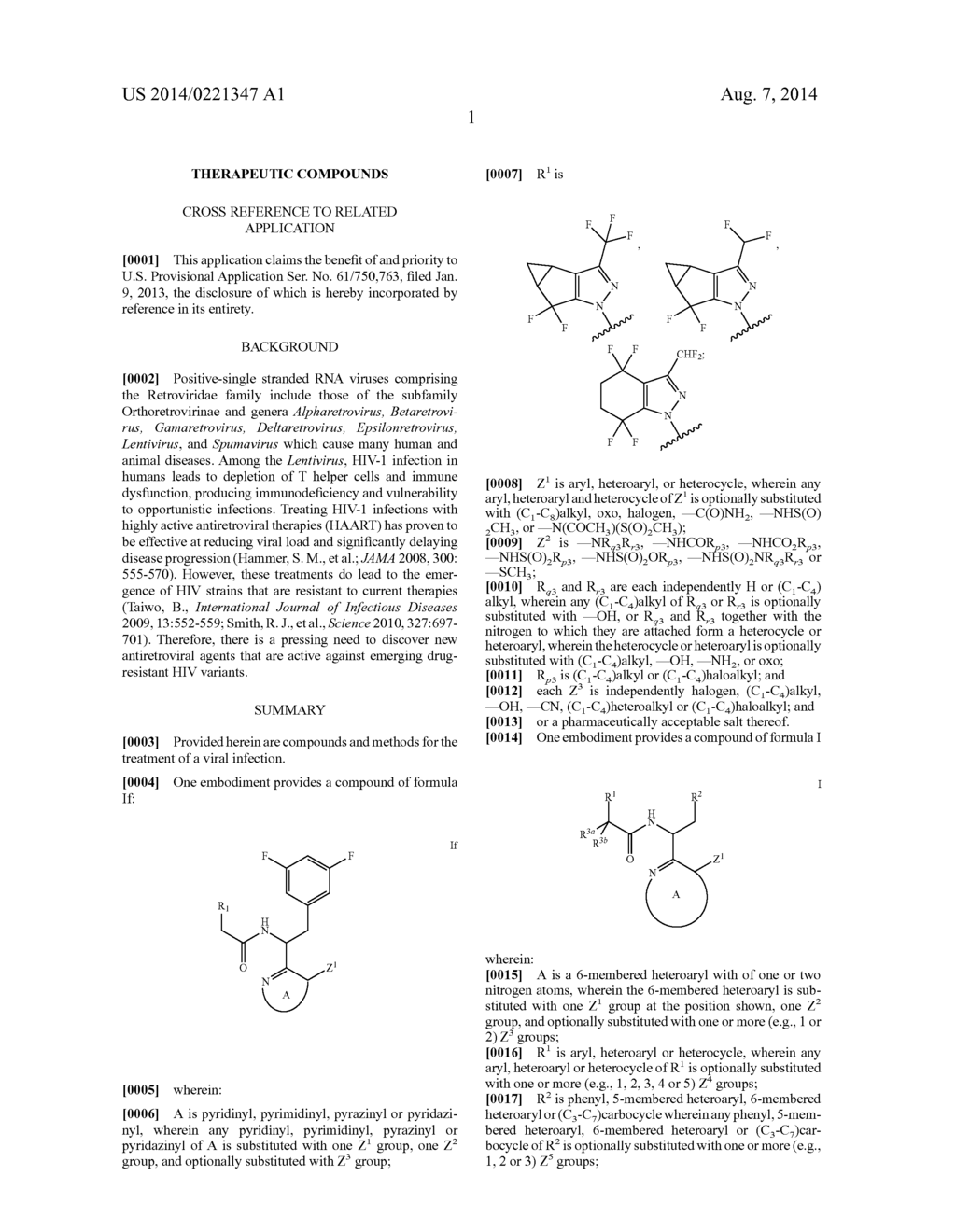 THERAPEUTIC COMPOUNDS - diagram, schematic, and image 02