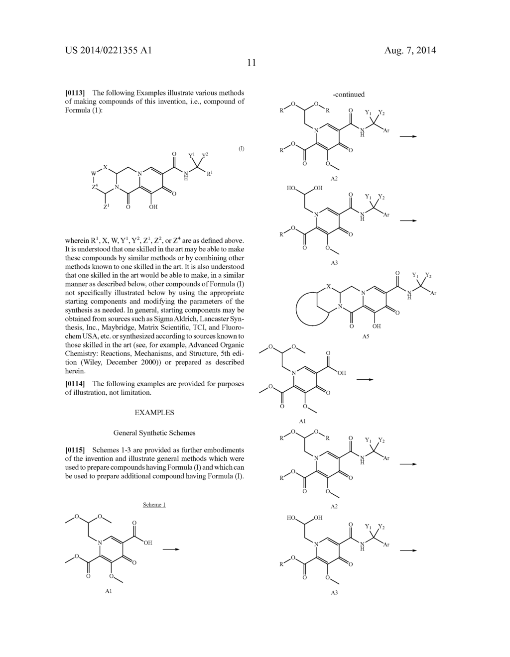 POLYCYCLIC-CARBAMOYLPYRIDONE COMPOUNDS AND THEIR PHARMACEUTICAL USE - diagram, schematic, and image 12