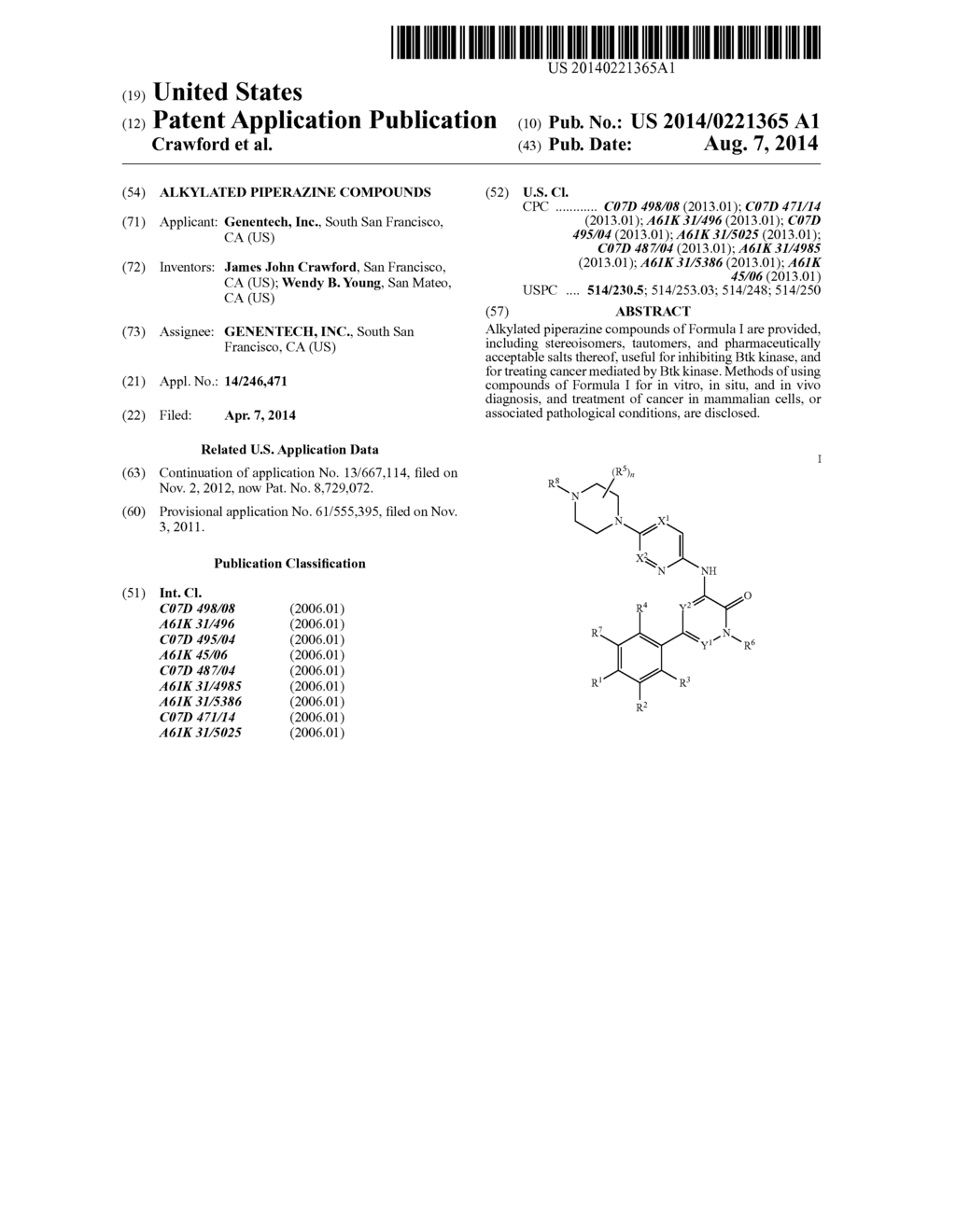 ALKYLATED PIPERAZINE COMPOUNDS - diagram, schematic, and image 01