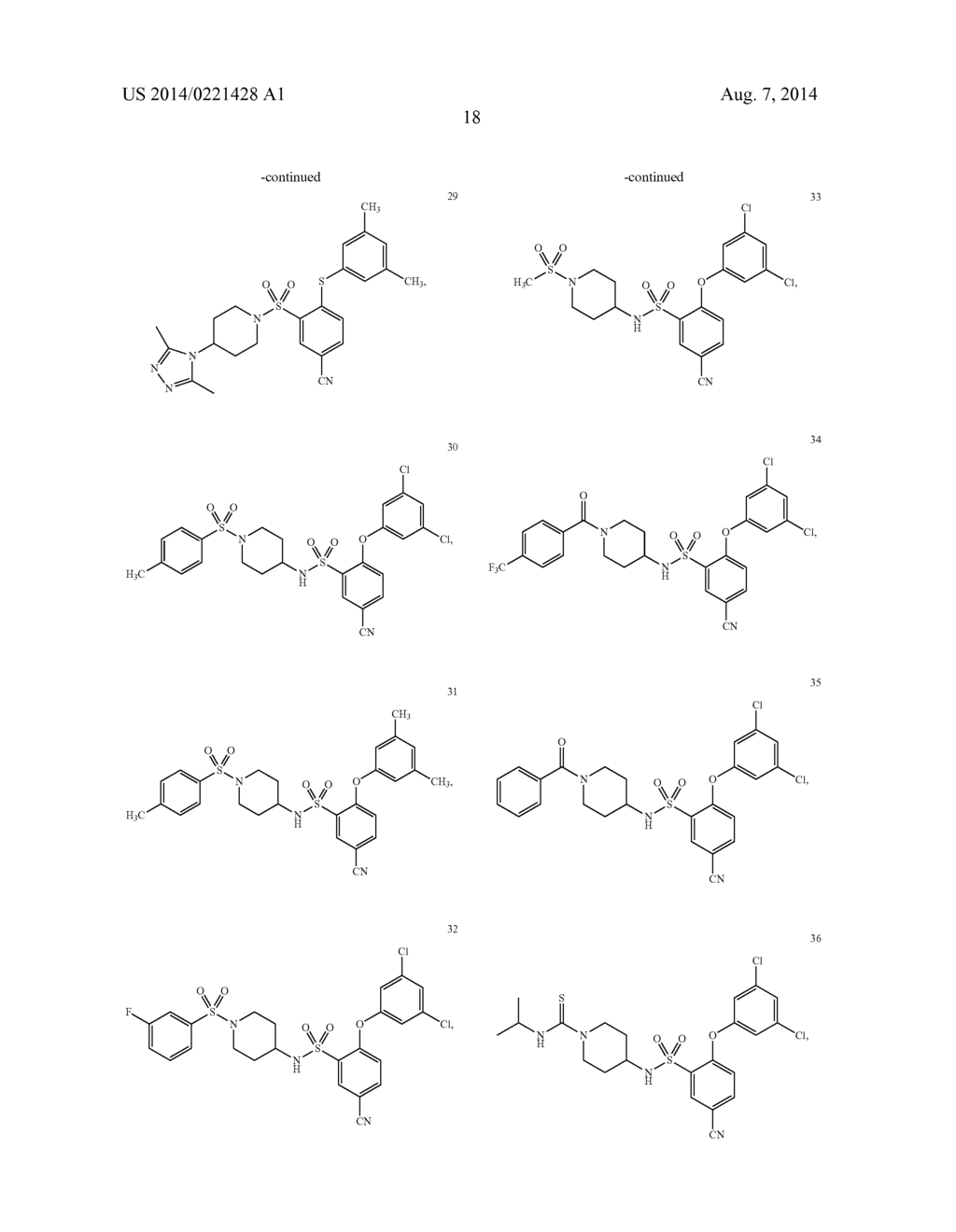 ARYLSULFONAMIDE CCR3 ANTAGONISTS - diagram, schematic, and image 19